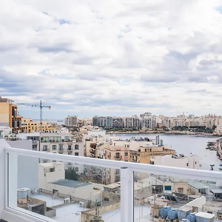 Apartment Private Penthouse With Terrace Spinola Bay - Cityapartmentstay